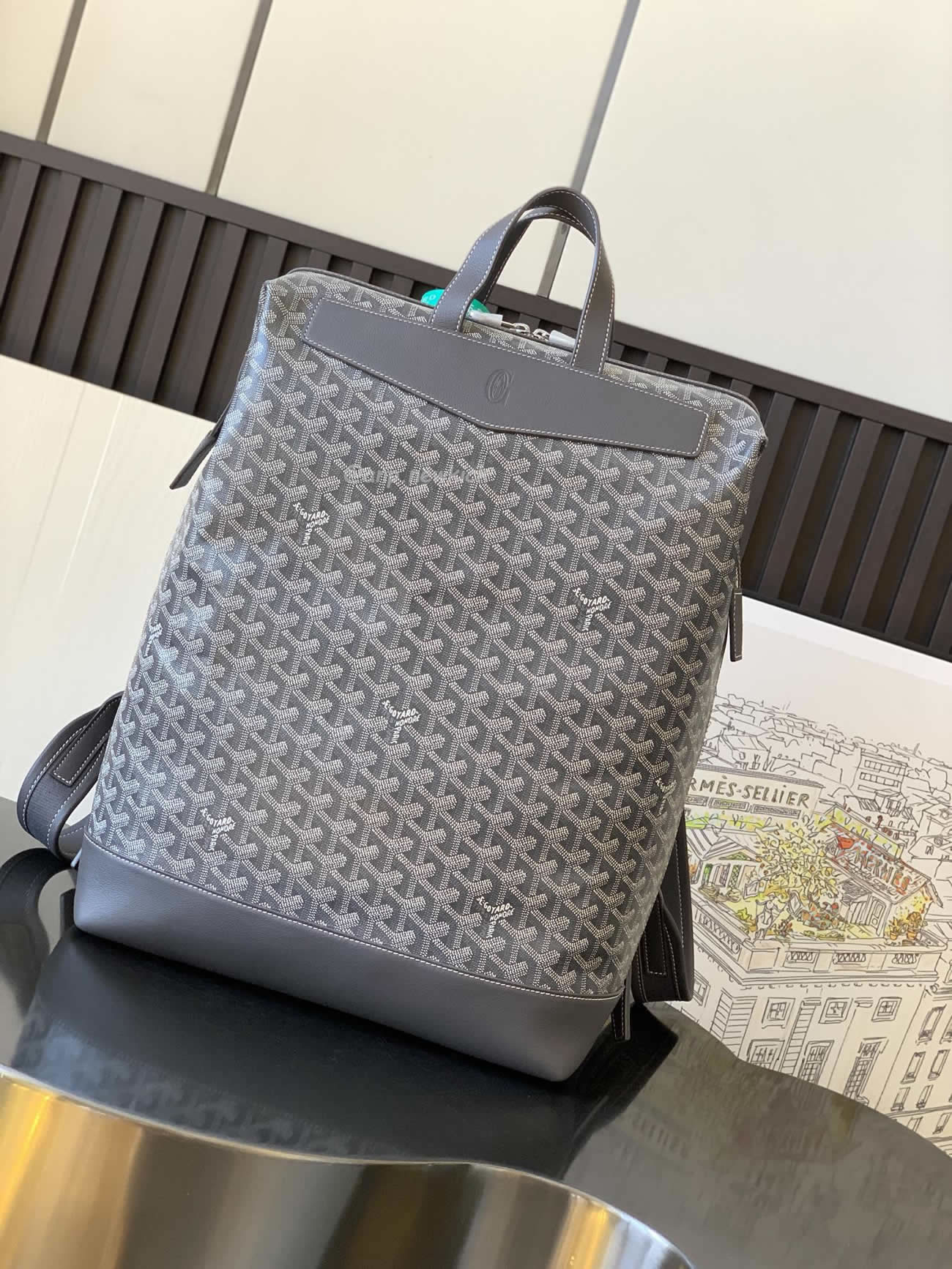 Goyard Cisalpin Knapsack 43 Cm X 14 Cm X 33 Cm (7) - newkick.cc